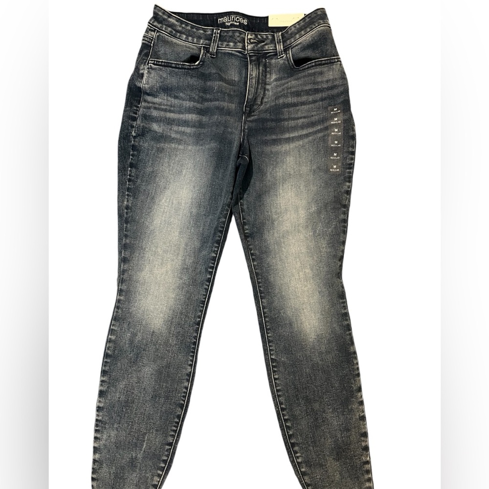 NWT Maurices Medium Jegging Denim Flex High Rise Jeans